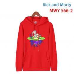 Rick and Morty Cotton Hooded P...