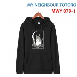 TOTORO Cotton Hooded Patch Poc...