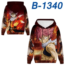 Fairy tail Anime padded pullov...