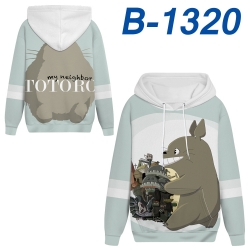 TOTORO Anime padded pullover s...