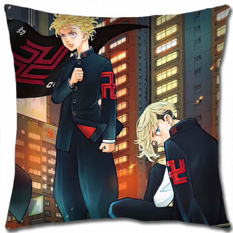 Tokyo Revengers Anime square full-color pillow cushion 45X45CM NO FILLING  D2-61