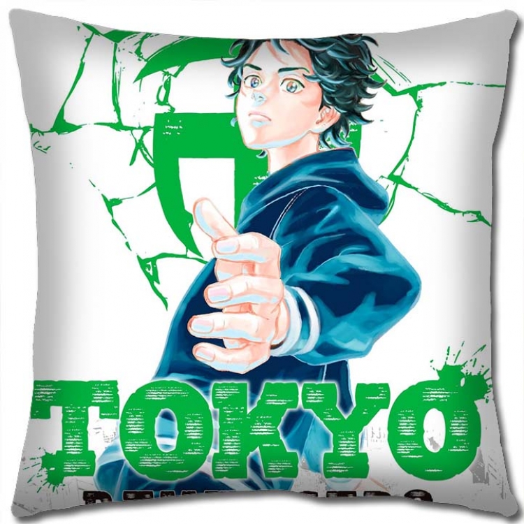 Tokyo Revengers Anime square full-color pillow cushion 45X45CM NO FILLING D2-9