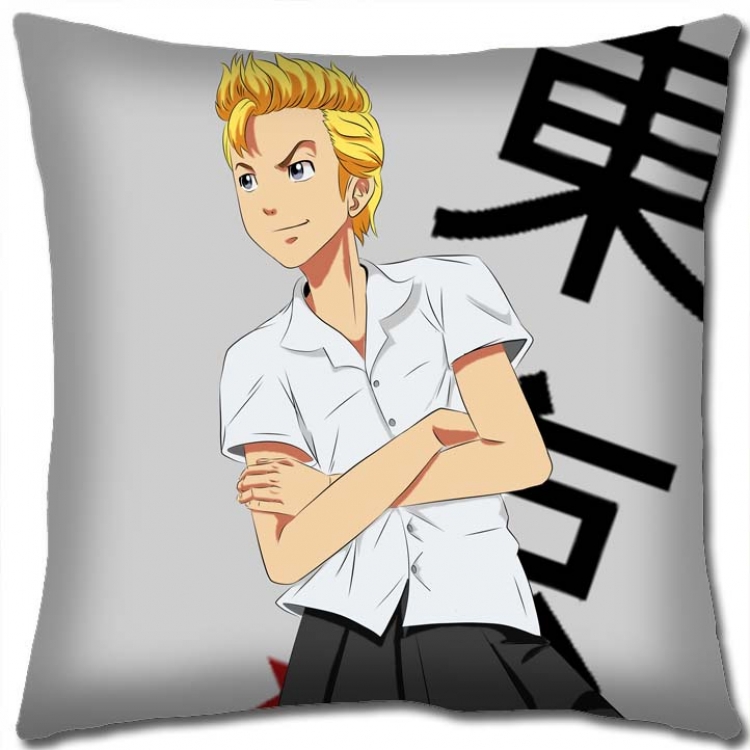 Tokyo Revengers Anime square full-color pillow cushion 45X45CM NO FILLING D2-6