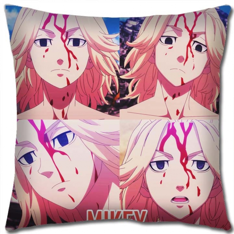 Tokyo Revengers Anime square full-color pillow cushion 45X45CM NO FILLING  D2-22