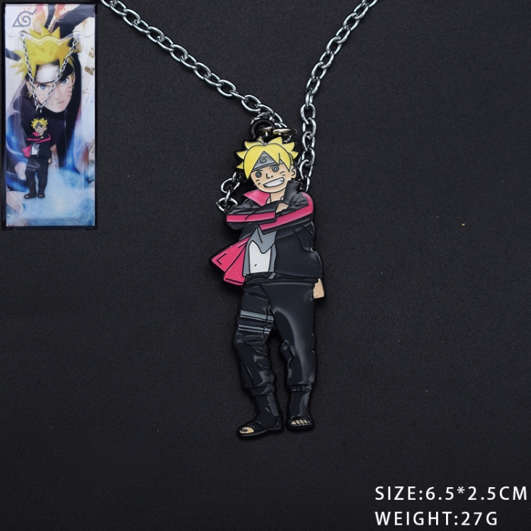 Naruto Anime cartoon metal necklace pendant  style A price for 5 pcs