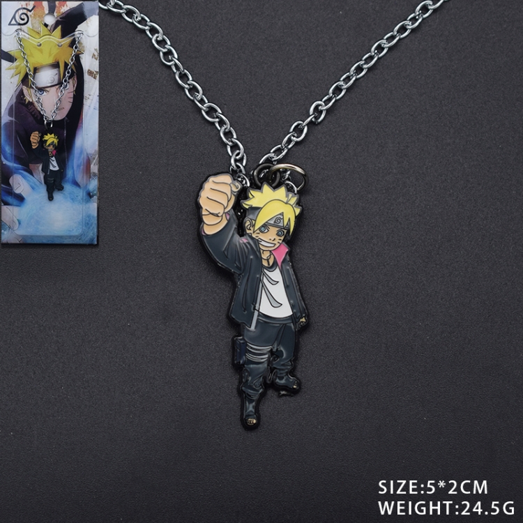 Naruto Anime cartoon metal necklace pendant style C price for 5 pcs
