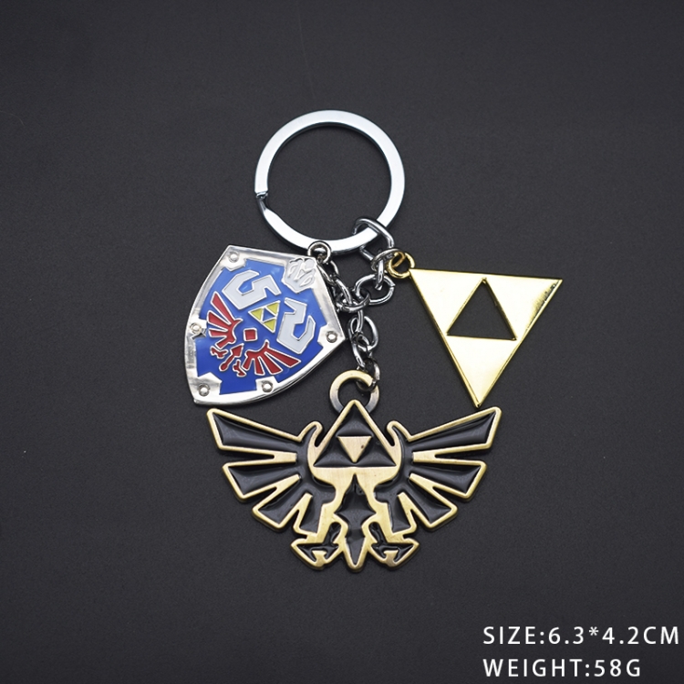 The Legend of Zelda  Anime cartoon skewers Key Chain school bag pendant