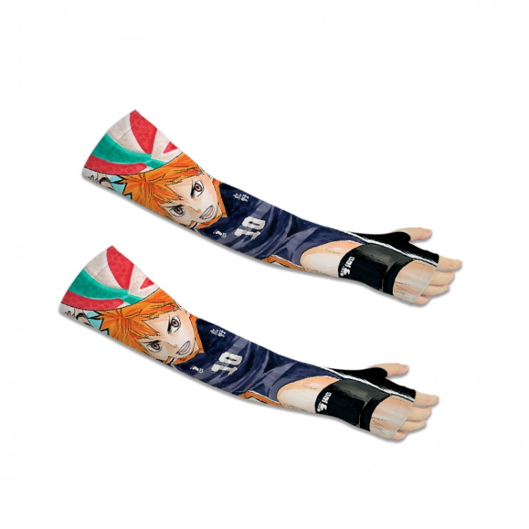 Haikyuu!! Printed Long Cycling Sleeve Sun Protection Sleeve