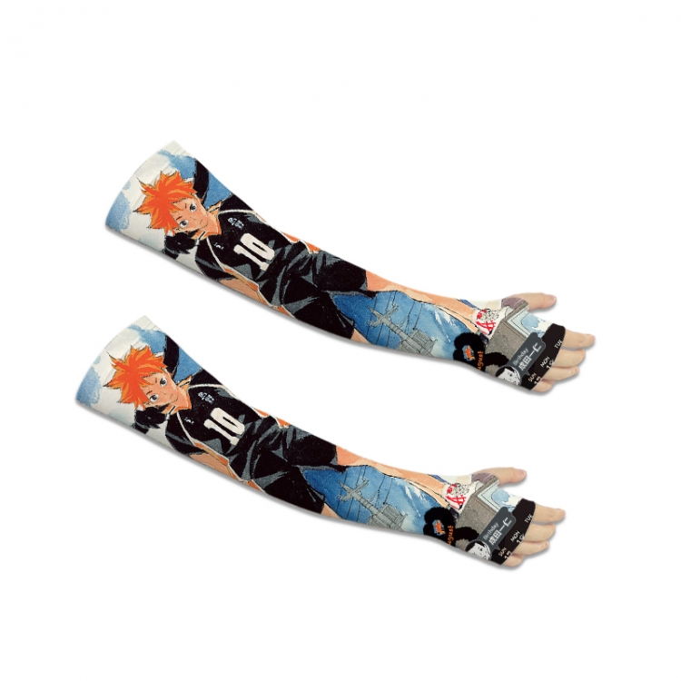 Haikyuu!! Printed Long Cycling Sleeve Sun Protection Sleeve