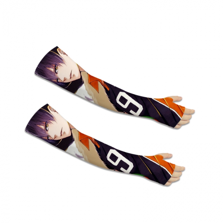 Haikyuu!! Printed Long Cycling Sleeve Sun Protection Sleeve