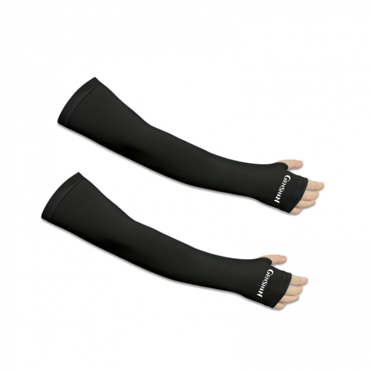 Genshin Impact  Printed Long Cycling Sleeve Sun Protection Sleeve
