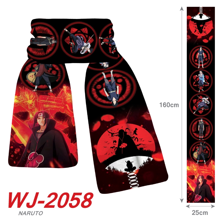 Naruto Anime plush impression scarf scarf WJ-2058