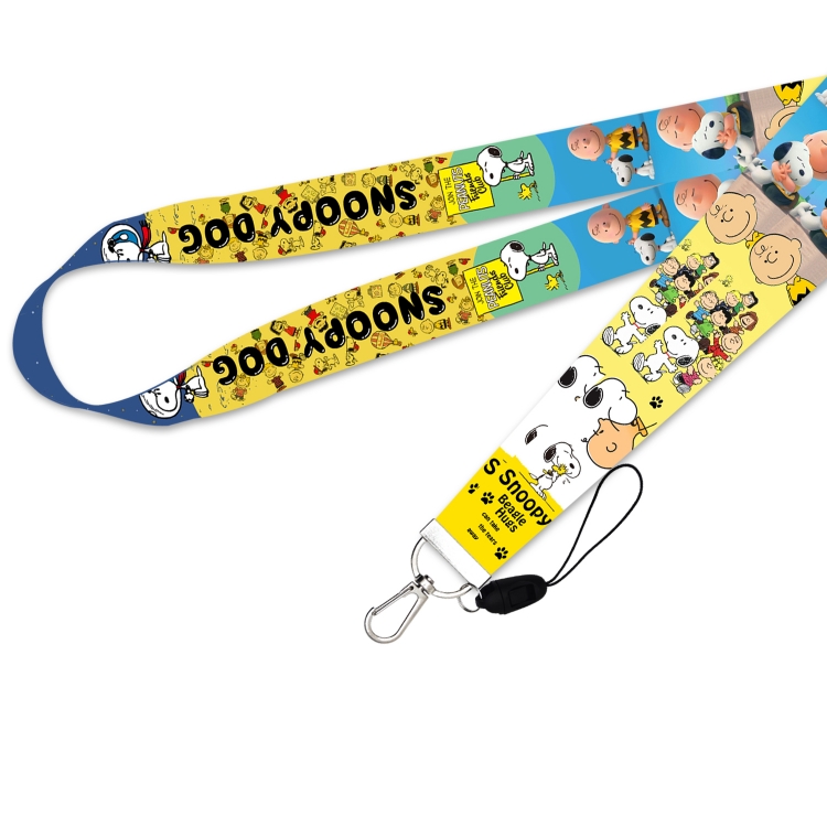 Snoopys Story Silver buckle long mobile phone lanyard 45cm price for 10 pcs