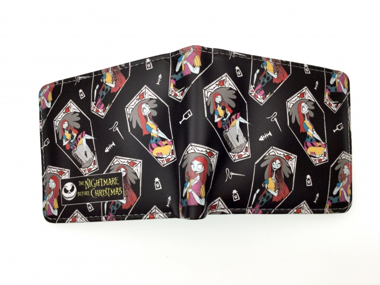 The Nightmare Before Christmas two fold  Short wallet 11X9.5CM