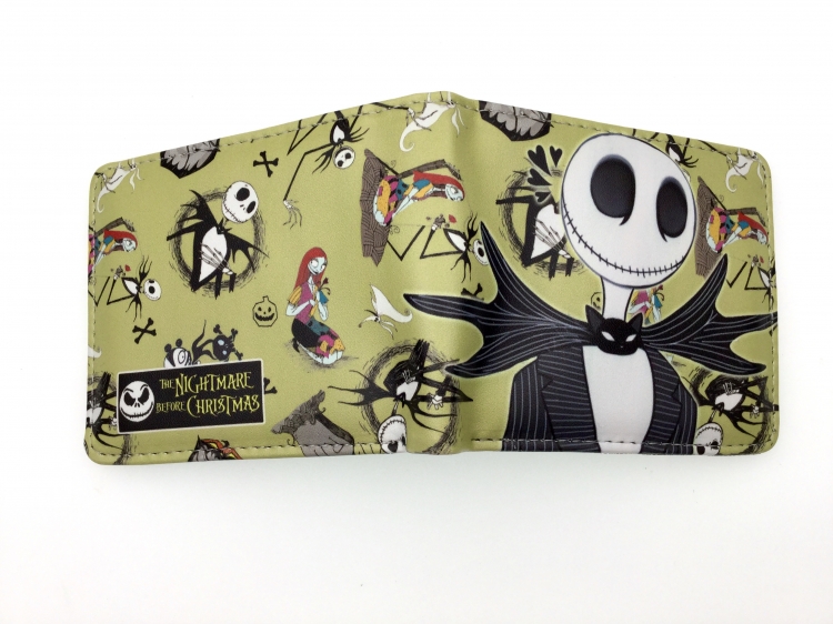 The Nightmare Before Christmas two fold  Short wallet 11X9.5CM