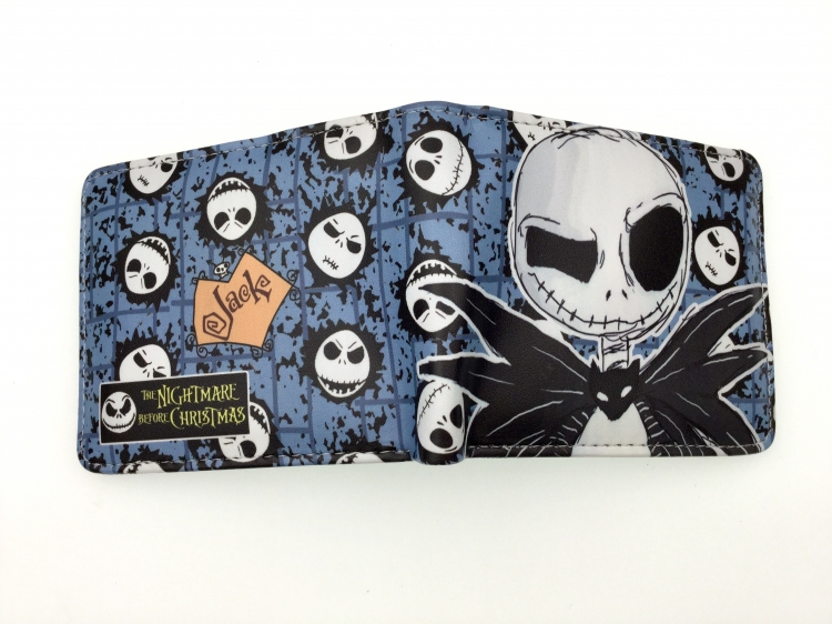 The Nightmare Before Christmas two fold  Short wallet 11X9.5CM