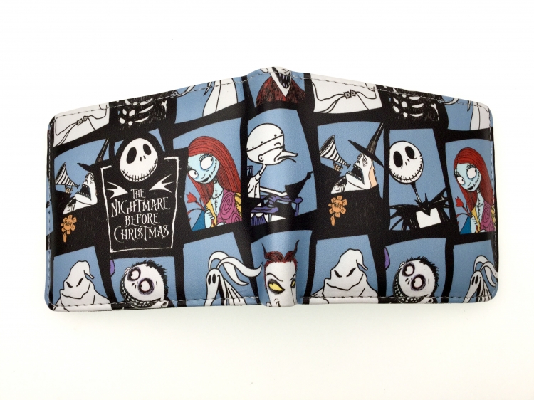 The Nightmare Before Christmas two fold  Short wallet 11X9.5CM