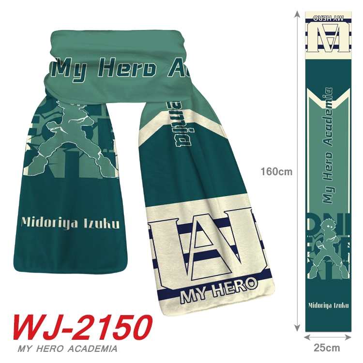 My Hero Academia Anime plush impression scarf WJ-2150