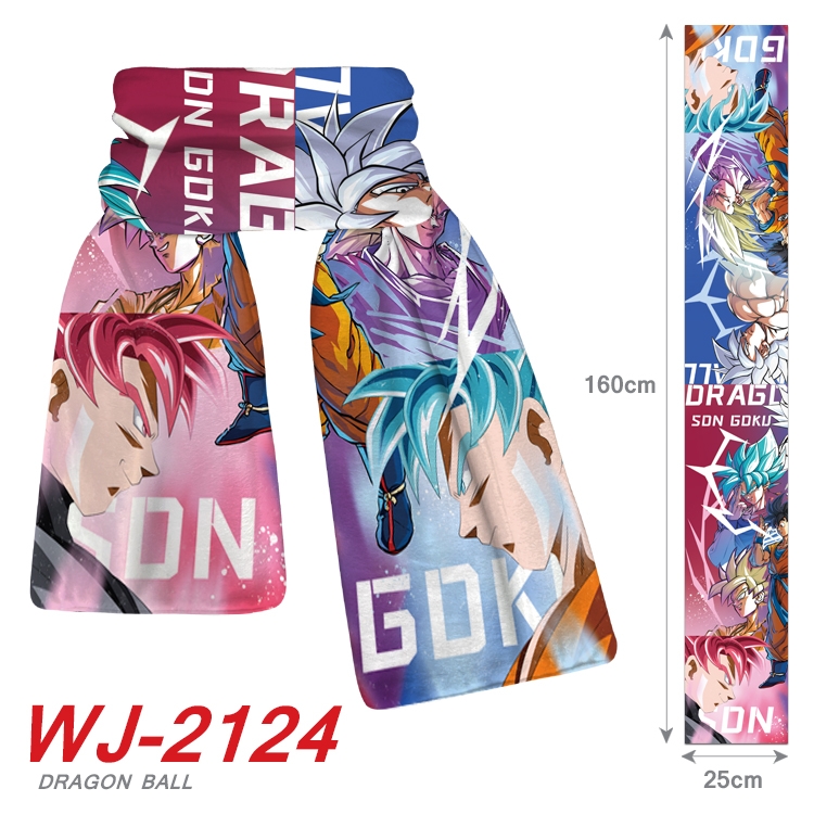 DRAGON BALL Anime plush impression scarf WJ-2124