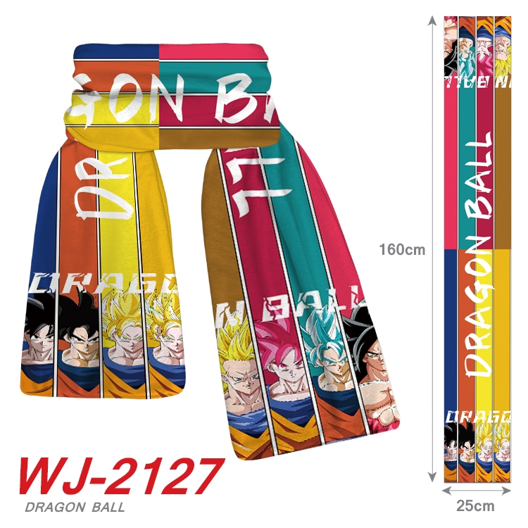 DRAGON BALL Anime plush impression scarf WJ-2127
