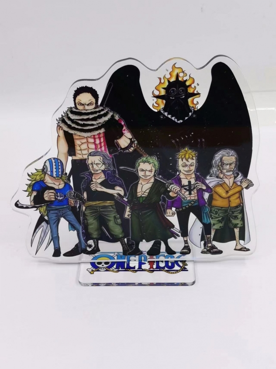 One Piece  Anime  Acrylic  keychain Standing Plates