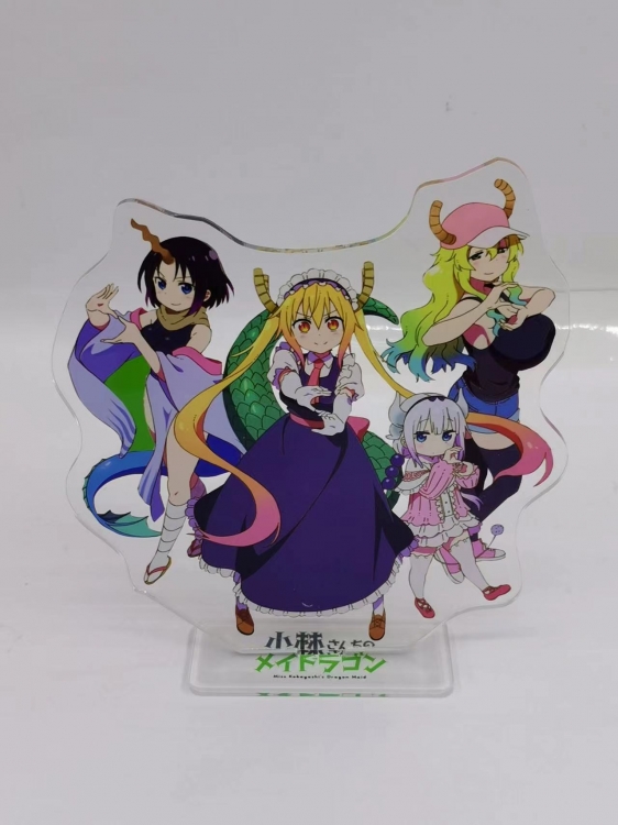 Miss Kobayashis Dragon Maid  Anime  Acrylic  keychain Standing Plates
