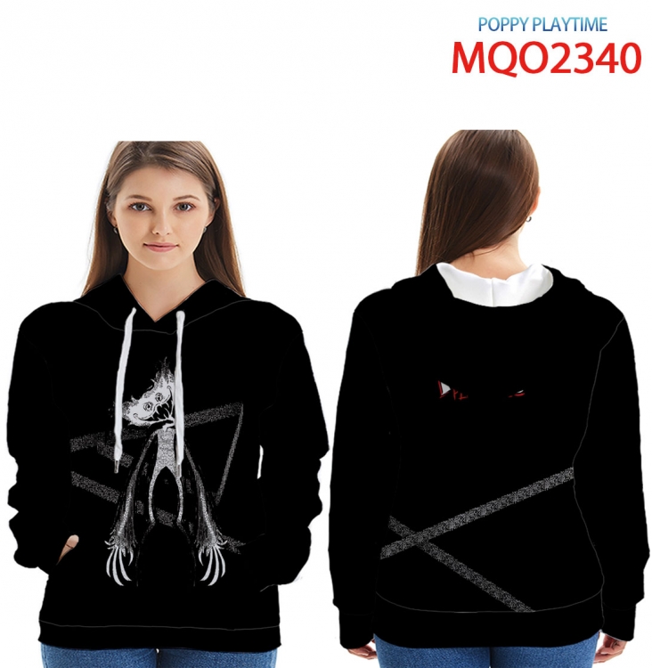 Poppy Playtime Full Color Patch pocket Sweatshirt Hoodie  from XXS to 4XL  MQO-2340