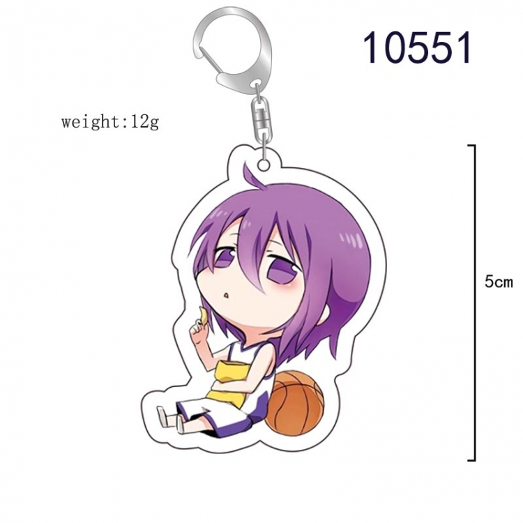 Kuroko no Basuke Anime acrylic Key Chain  price for 5 pcs 10551