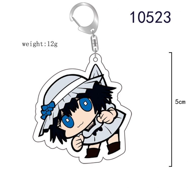 Fate Stay Night  Anime acrylic Key Chain price for 5 pcs  10523