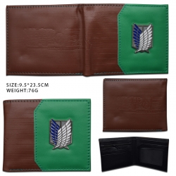 Shingeki no Kyojin  PU wallet ...