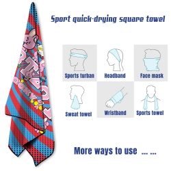 BTS  sports towel sweat-absorb...