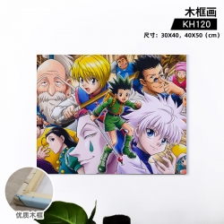 HunterXHunter Anime wooden fra...