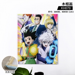 HunterXHunter Anime wooden fra...