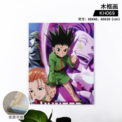 HunterXHunter Anime wooden fra...