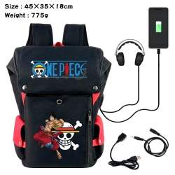 One Piece Flip Data USB Backpa...