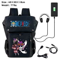 One Piece Flip Data USB Backpa...