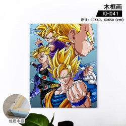 DRAGON BALL Anime wooden frame...