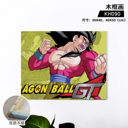 DRAGON BALL Anime wooden frame...