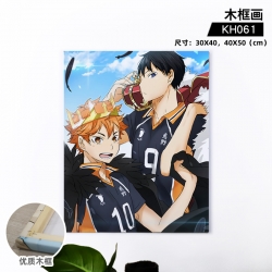 Haikyuu!! Anime wooden frame p...