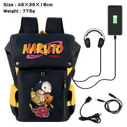 Naruto Flip Data USB Backpack ...