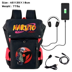 Naruto Flip Data USB Backpack ...