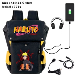 Naruto Flip Data USB Backpack ...