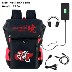 Naruto Flip Data USB Backpack ...