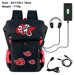 Naruto Flip Data USB Backpack ...