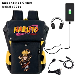 Naruto Flip Data USB Backpack ...