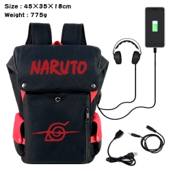 Naruto Flip Data USB Backpack ...