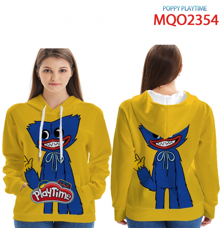 poppy playtime Full Color Patch pocket Sweatshirt Hoodie from XXS to 4XL  MQO-2354