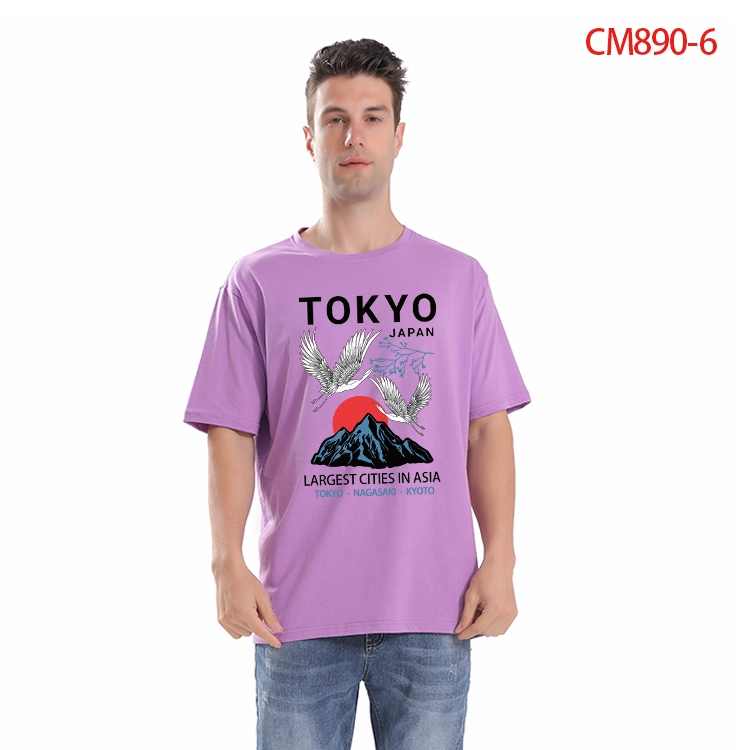 Tokyo Ghoul Printed short-sleeved cotton T-shirt from S to 4XL  CM-890-6