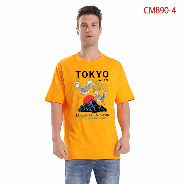Tokyo Ghoul Printed short-sleeved cotton T-shirt from S to 4XL CM-890-4