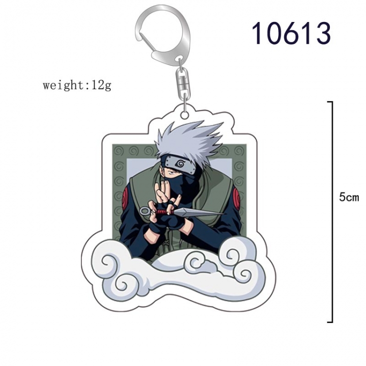 Naruto Anime acrylic Key Chain  price for 5 pcs  10613